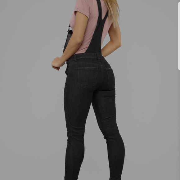 Denim Overalls - Picture 2 of 4